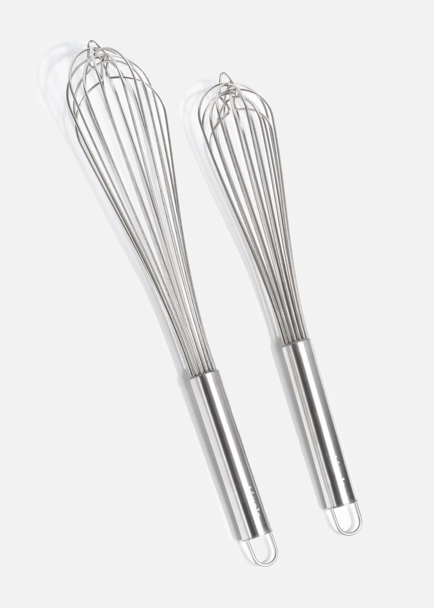 Batidor francés de acero inoxidable plata Stirnova. Premium