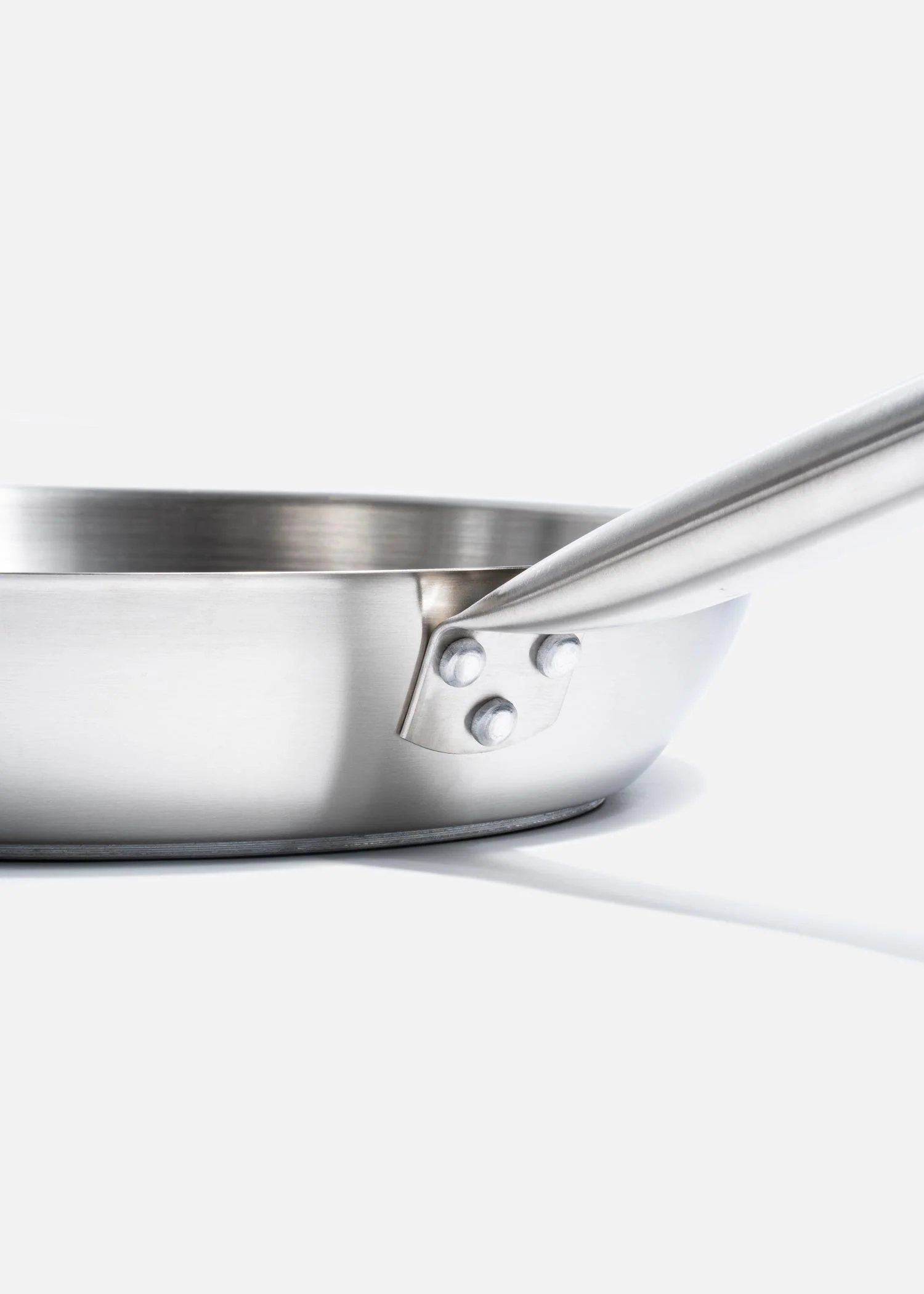 Sartenes de acero inoxidable quirúrgico plata Silver Chef 20, 24, 26, 28 y 30 cm - Imagen 4